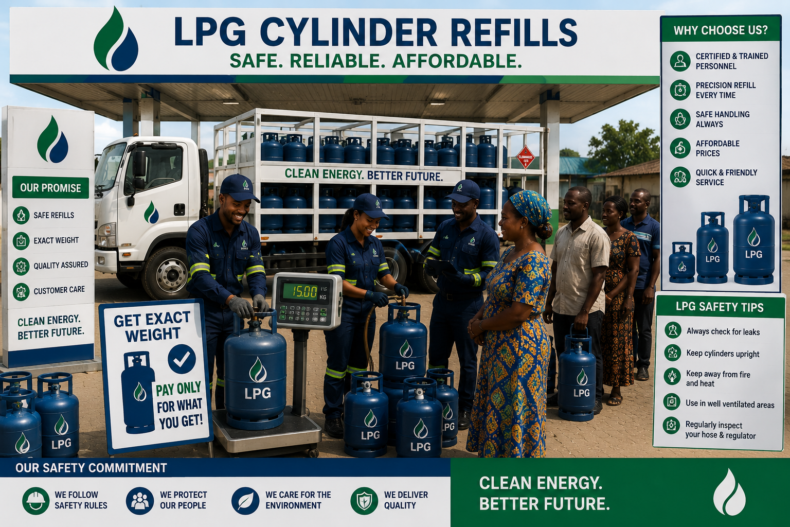 LPG Cylinder Refill